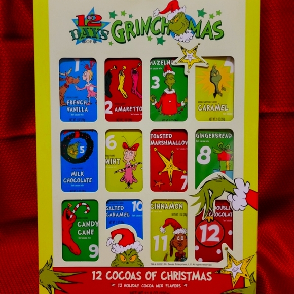 12 Days of Grinchmas Hot Cocoa Set - Picture 1 of 2